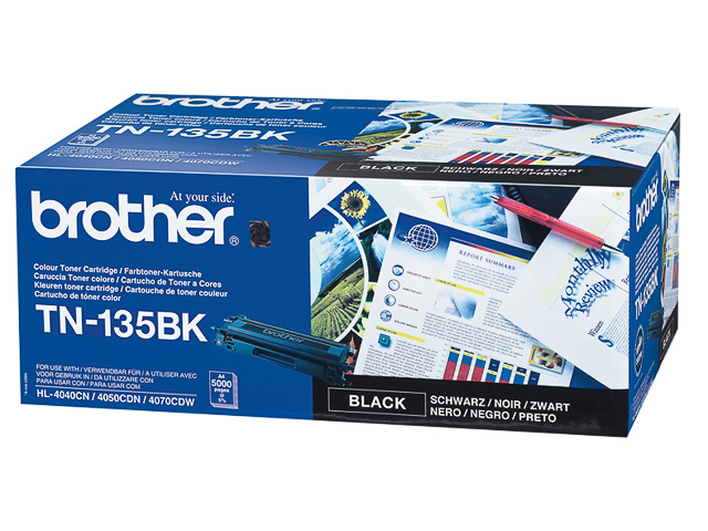 Toner noir BROTHER TN135BK Grande Capacité