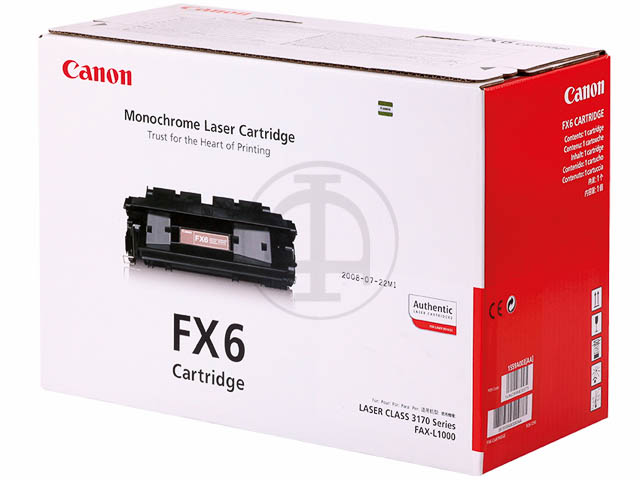 FX6 CANON FAX L1000 - cartouche noire