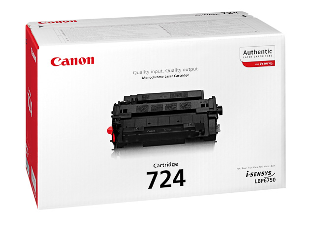 Canon CRG-724 (CRG724) 3481B002 noir