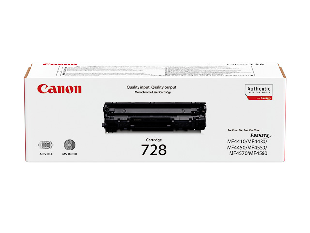 Canon 728 - Toner Canon CRG-728 (CRG728) 3500B002 noir.