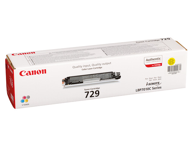 Canon 729 jaune - Toner Canon CRG-729 (CRG729) 4367B002 