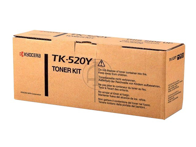 TK520Y KYOCERA FSC5015N Toners Jaune