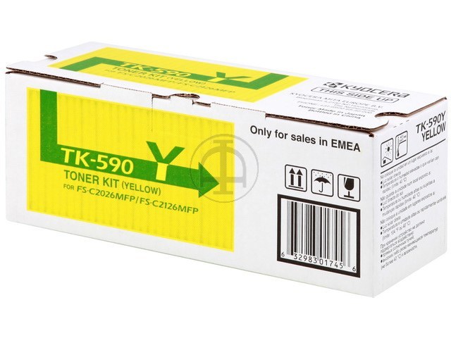 KYOCERA Cartouche Toner TK-590Y Jaune 5 000 pages