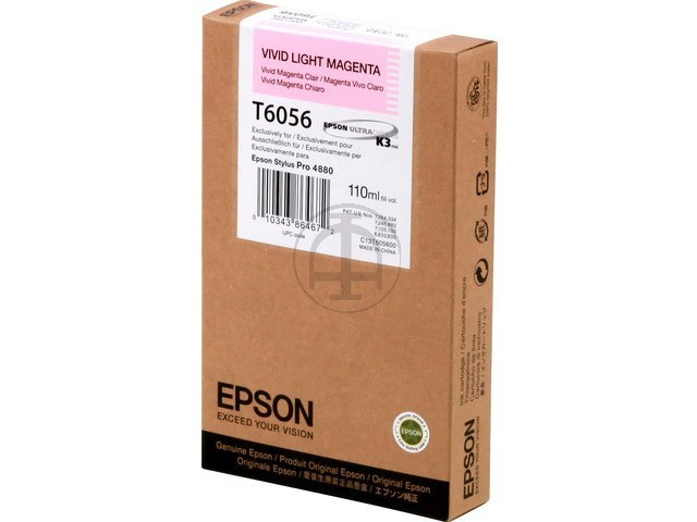 C13T605600 EPSON - Standard PRO4880 - cartouche  magenta clair - Standard