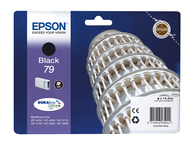 C13T79114010 EPSON WF5110WF - cartouche noire - Standard