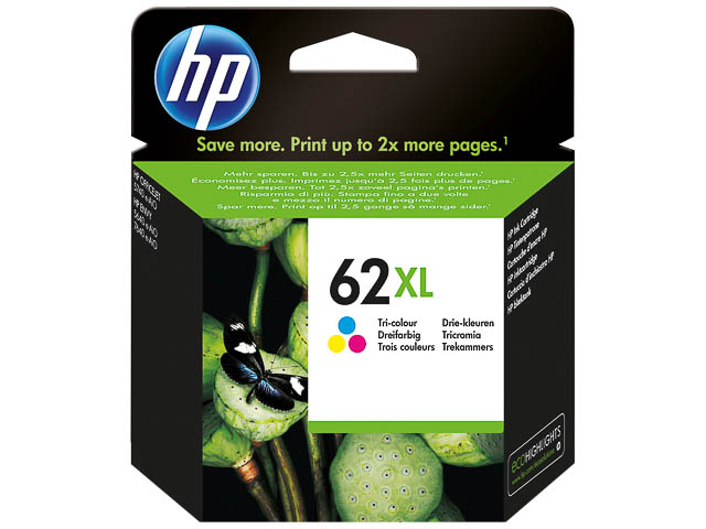 HP62XL C2P07AE HP OfficeJet 5740 - HP62 cartouche couleur Grande Capacité